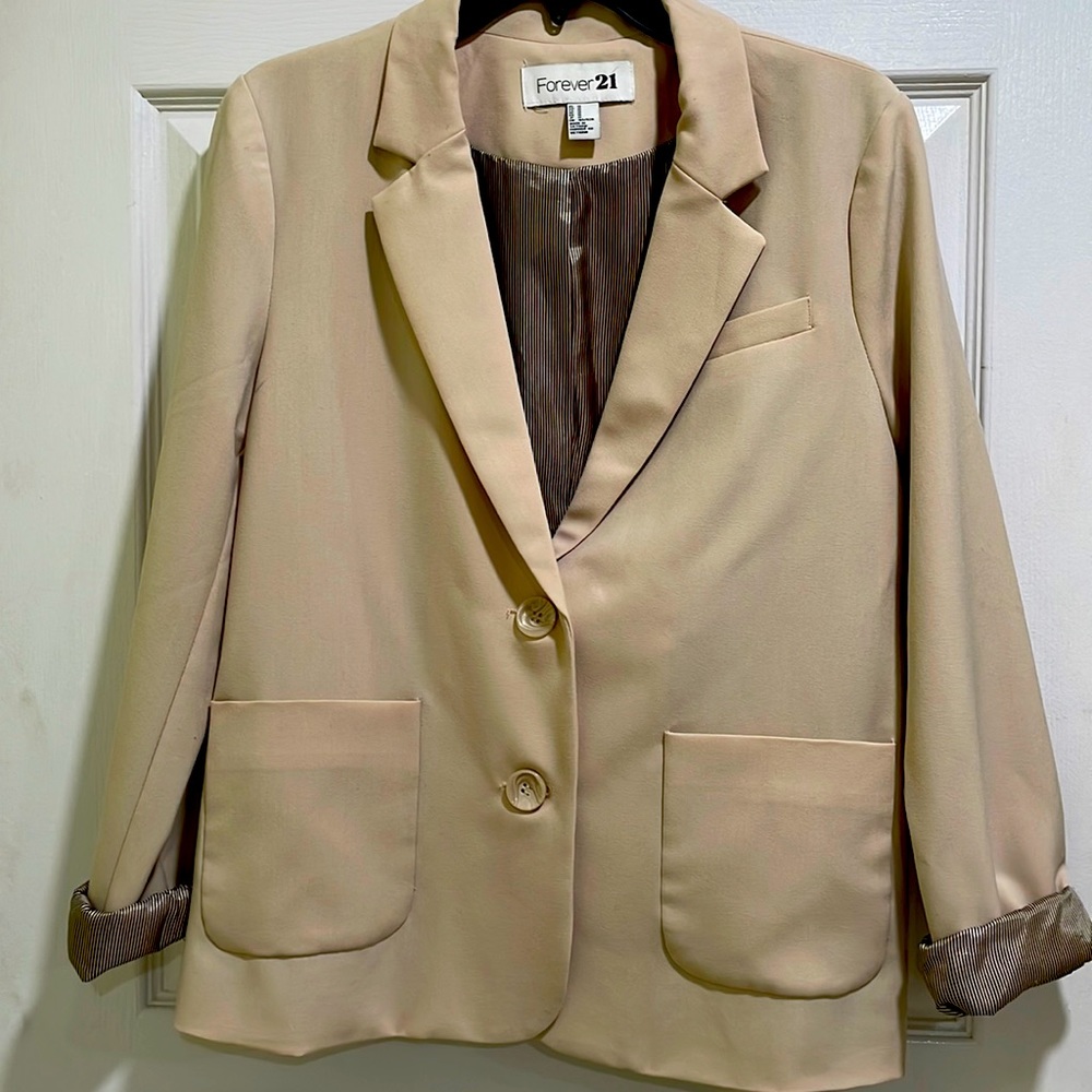 Stylish Beige Blazer